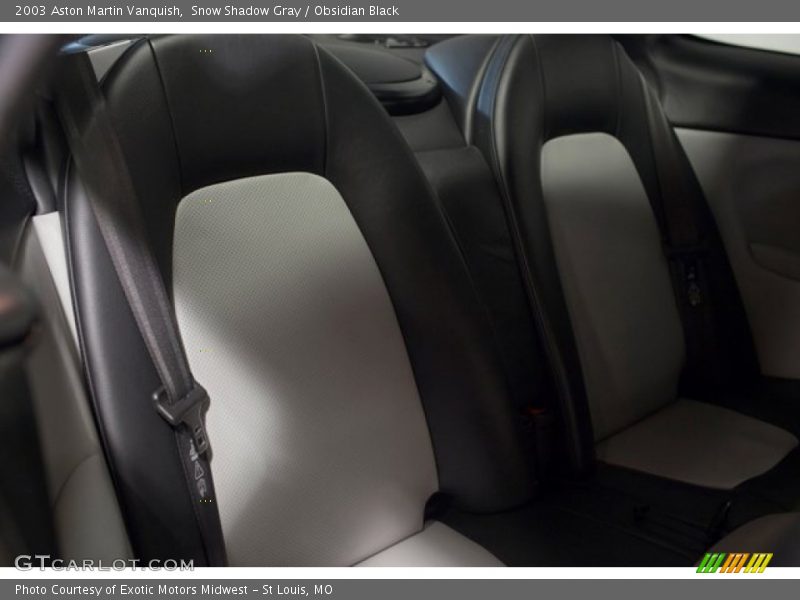 Snow Shadow Gray / Obsidian Black 2003 Aston Martin Vanquish
