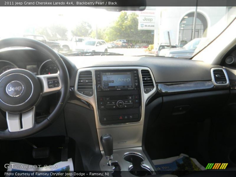 Blackberry Pearl / Black 2011 Jeep Grand Cherokee Laredo 4x4