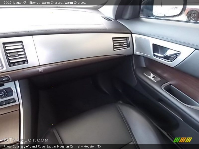 Ebony / Warm Charcoal/Warm Charcoal 2012 Jaguar XF