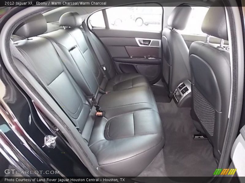 Ebony / Warm Charcoal/Warm Charcoal 2012 Jaguar XF