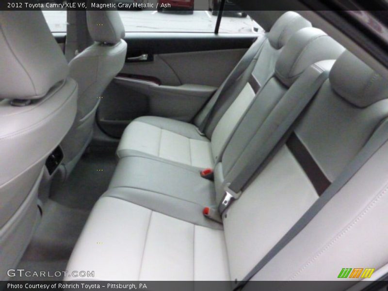 Magnetic Gray Metallic / Ash 2012 Toyota Camry XLE V6