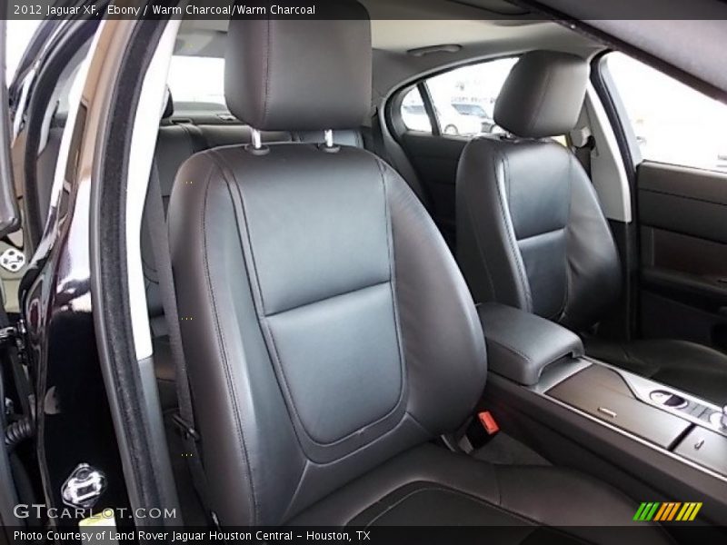 Ebony / Warm Charcoal/Warm Charcoal 2012 Jaguar XF