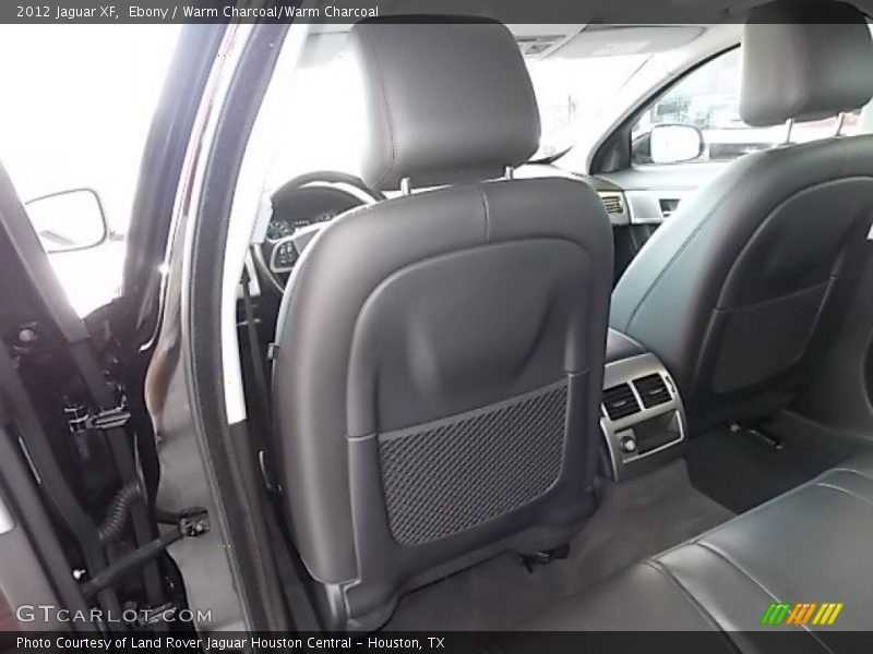 Ebony / Warm Charcoal/Warm Charcoal 2012 Jaguar XF