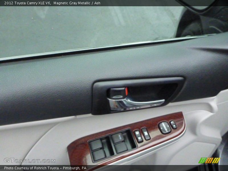 Magnetic Gray Metallic / Ash 2012 Toyota Camry XLE V6