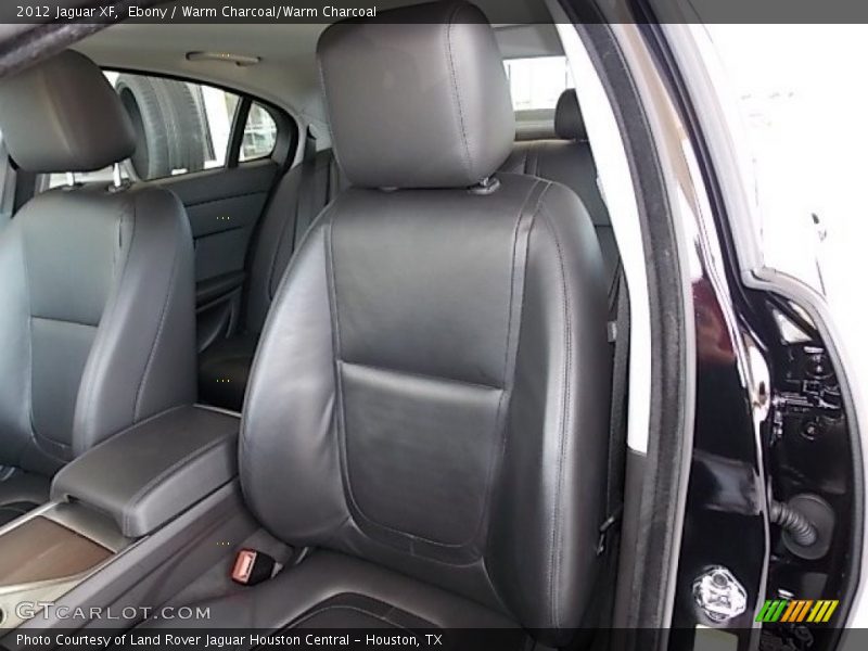 Ebony / Warm Charcoal/Warm Charcoal 2012 Jaguar XF