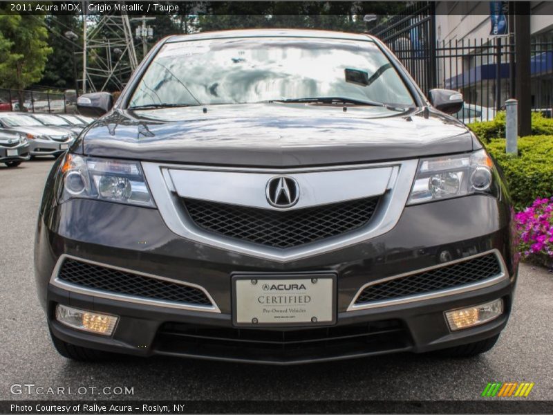 Grigio Metallic / Taupe 2011 Acura MDX
