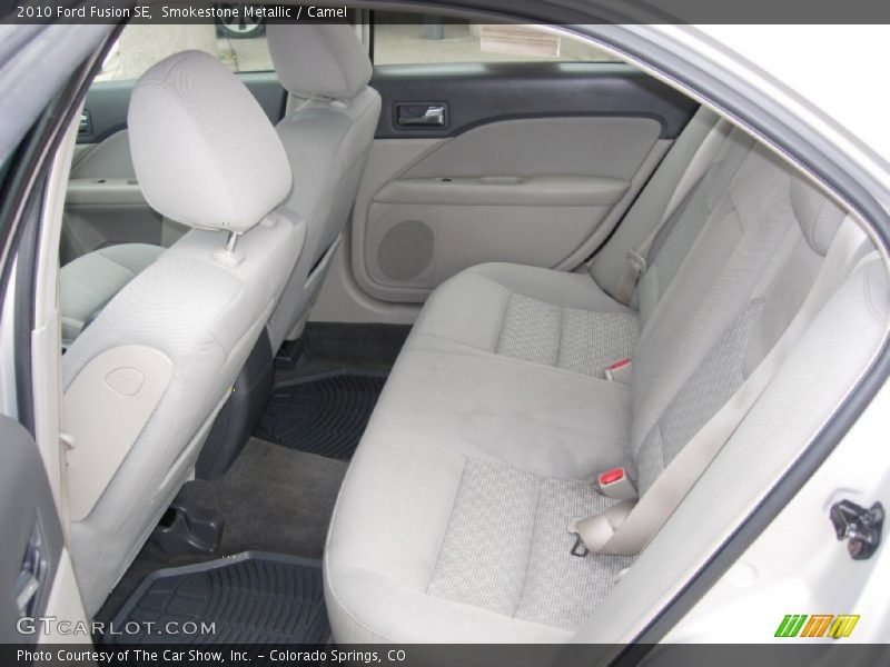 Smokestone Metallic / Camel 2010 Ford Fusion SE