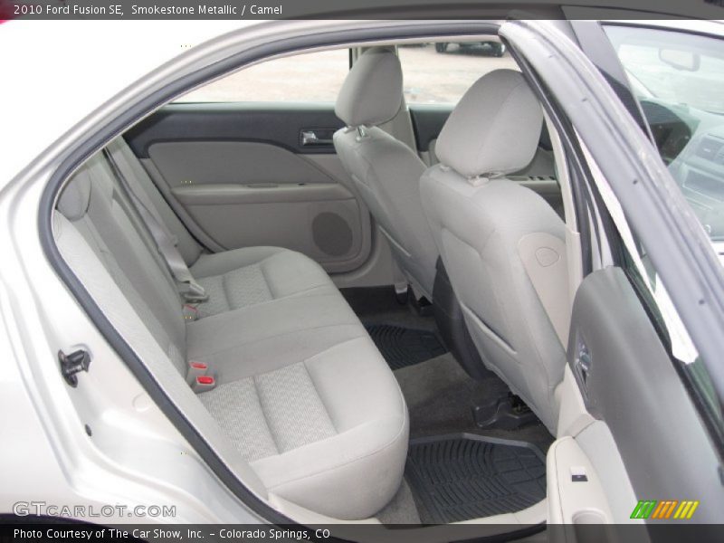 Smokestone Metallic / Camel 2010 Ford Fusion SE