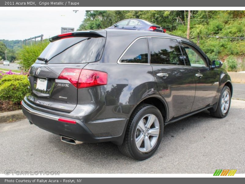 Grigio Metallic / Taupe 2011 Acura MDX