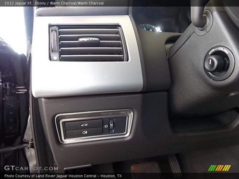 Ebony / Warm Charcoal/Warm Charcoal 2012 Jaguar XF