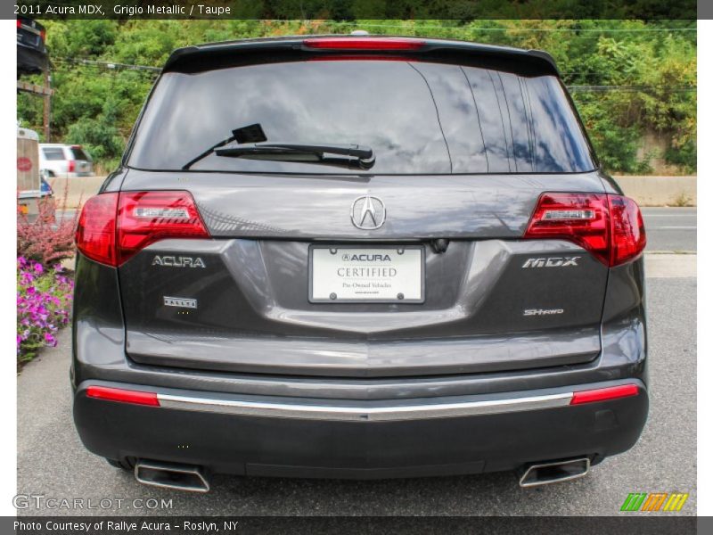 Grigio Metallic / Taupe 2011 Acura MDX
