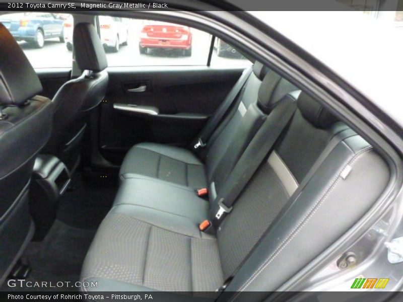 Magnetic Gray Metallic / Black 2012 Toyota Camry SE