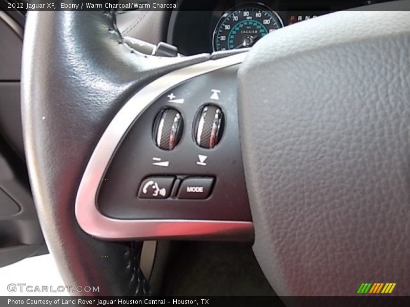 Ebony / Warm Charcoal/Warm Charcoal 2012 Jaguar XF
