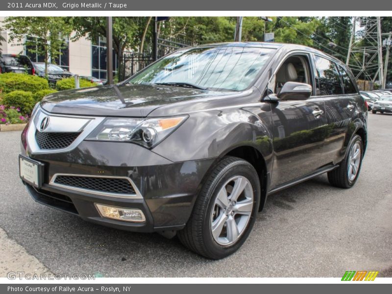 Grigio Metallic / Taupe 2011 Acura MDX