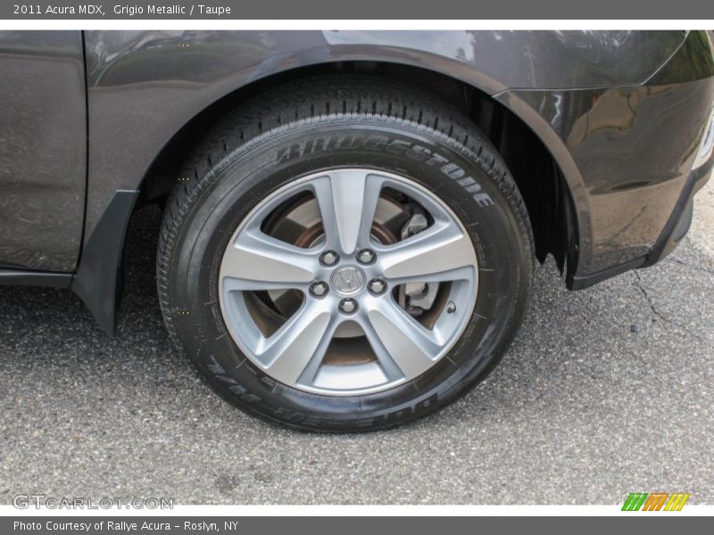 Grigio Metallic / Taupe 2011 Acura MDX
