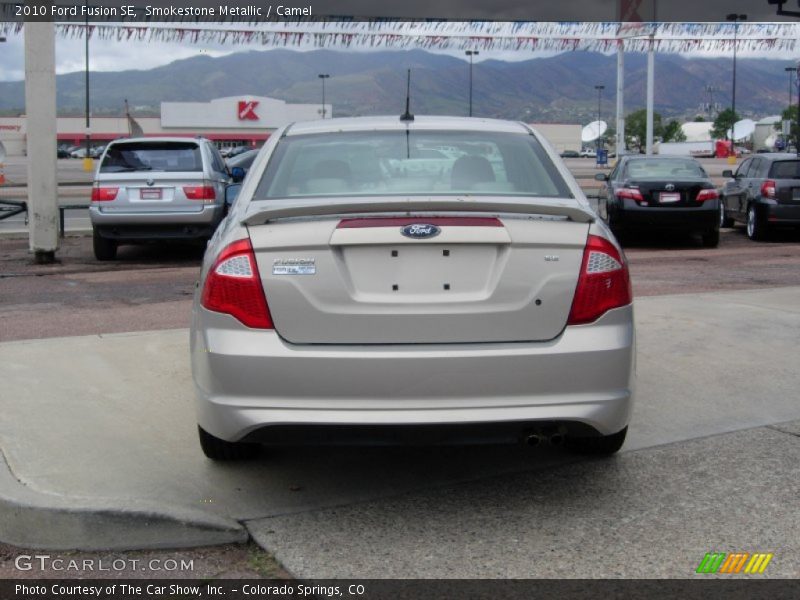Smokestone Metallic / Camel 2010 Ford Fusion SE