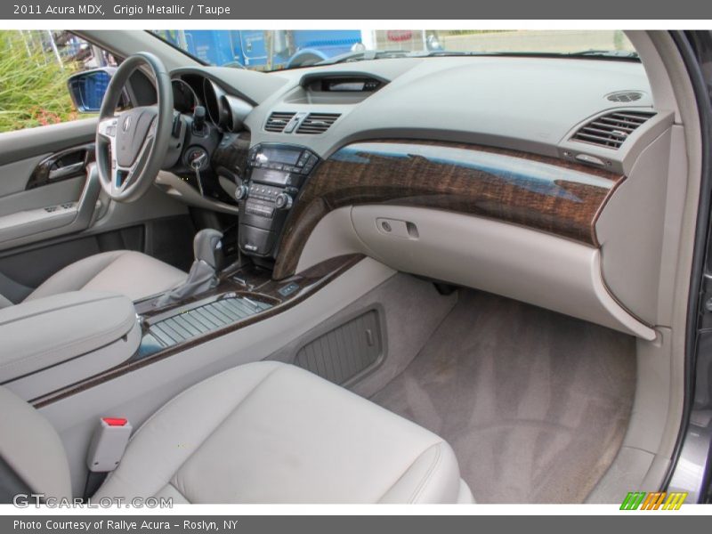Grigio Metallic / Taupe 2011 Acura MDX