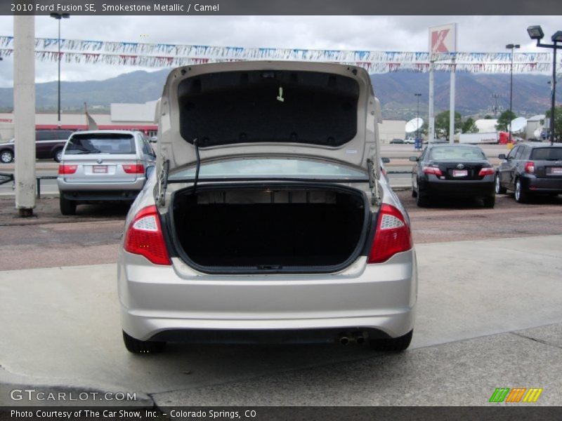 Smokestone Metallic / Camel 2010 Ford Fusion SE