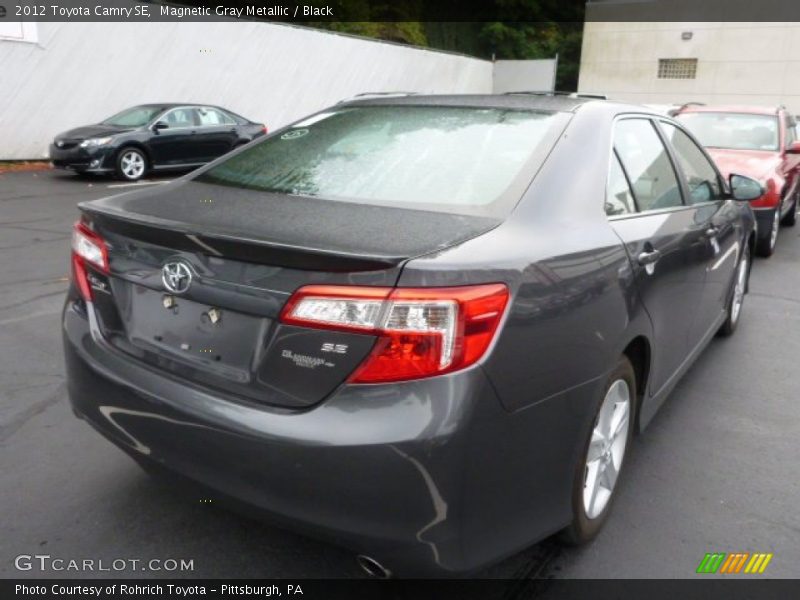 Magnetic Gray Metallic / Black 2012 Toyota Camry SE