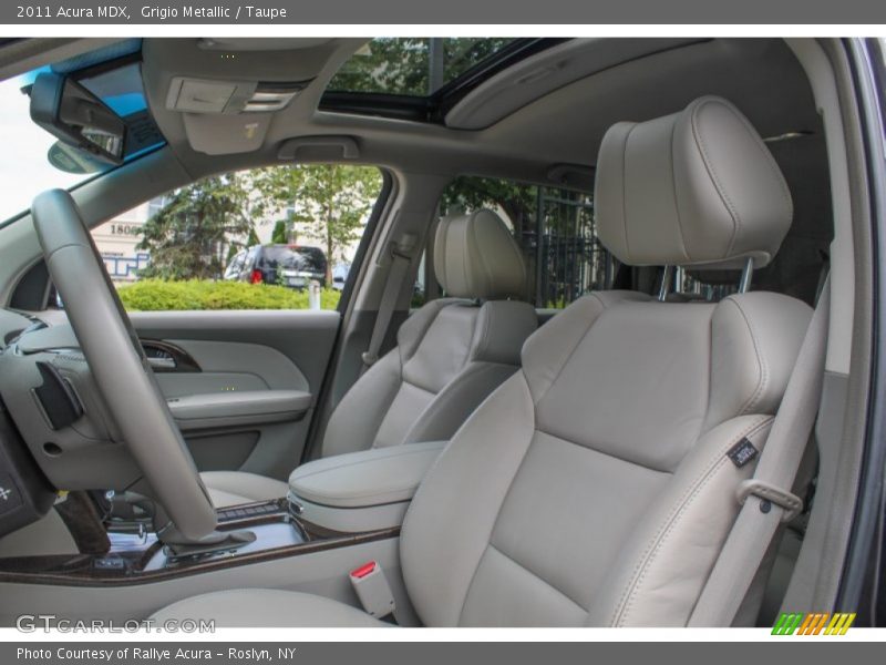 Grigio Metallic / Taupe 2011 Acura MDX