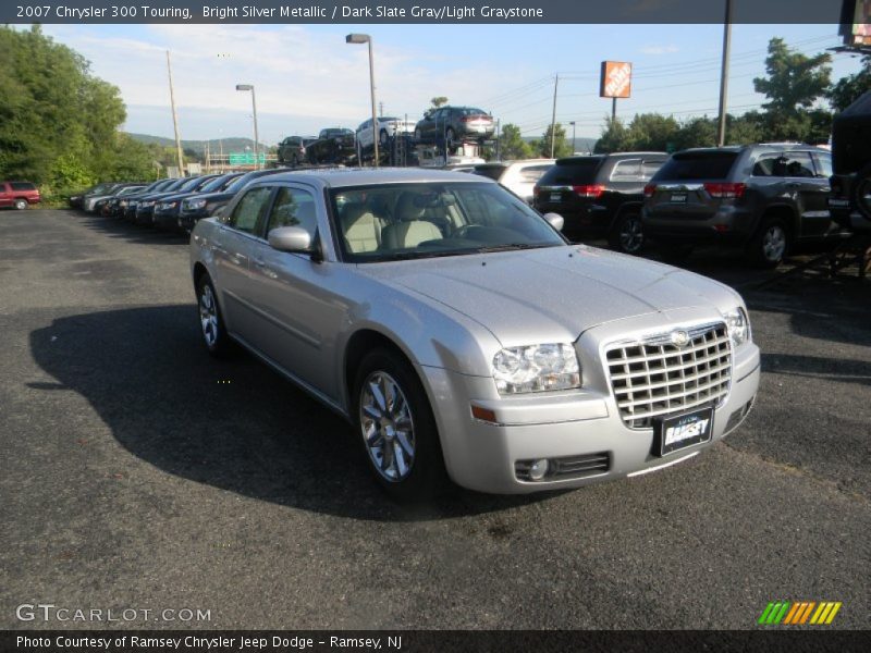 Bright Silver Metallic / Dark Slate Gray/Light Graystone 2007 Chrysler 300 Touring