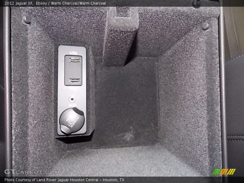 Ebony / Warm Charcoal/Warm Charcoal 2012 Jaguar XF