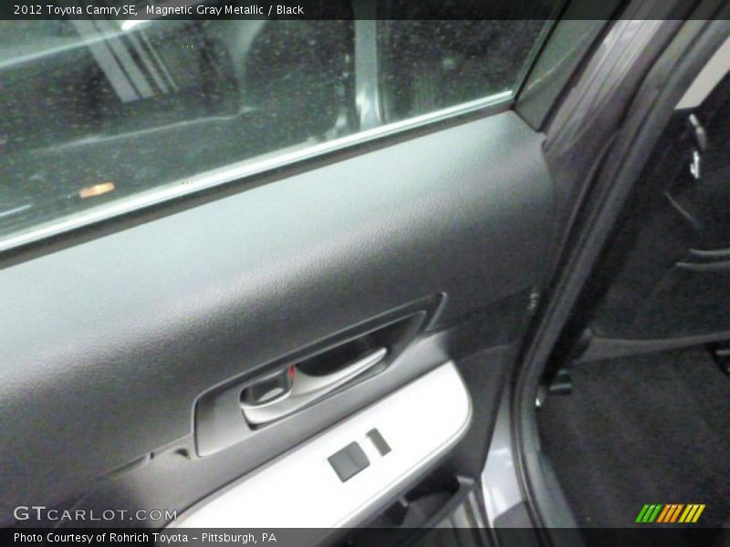 Magnetic Gray Metallic / Black 2012 Toyota Camry SE