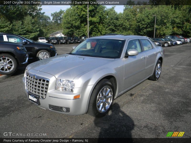 Bright Silver Metallic / Dark Slate Gray/Light Graystone 2007 Chrysler 300 Touring