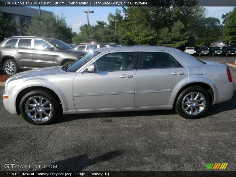 Bright Silver Metallic / Dark Slate Gray/Light Graystone 2007 Chrysler 300 Touring