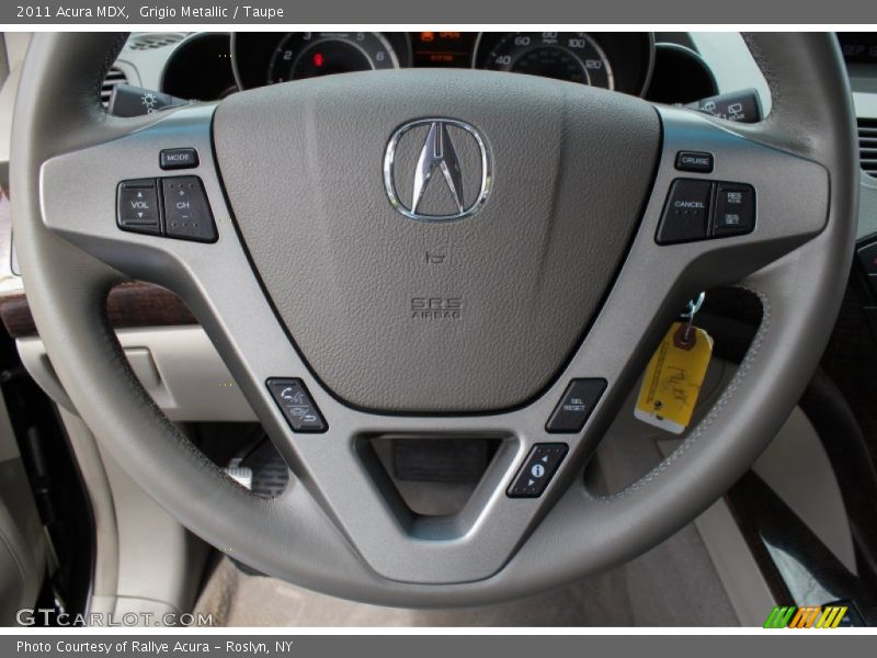Grigio Metallic / Taupe 2011 Acura MDX