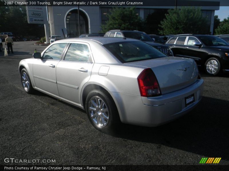 Bright Silver Metallic / Dark Slate Gray/Light Graystone 2007 Chrysler 300 Touring