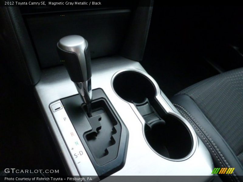Magnetic Gray Metallic / Black 2012 Toyota Camry SE