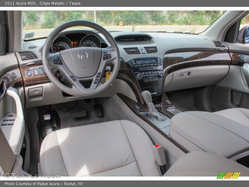 Grigio Metallic / Taupe 2011 Acura MDX