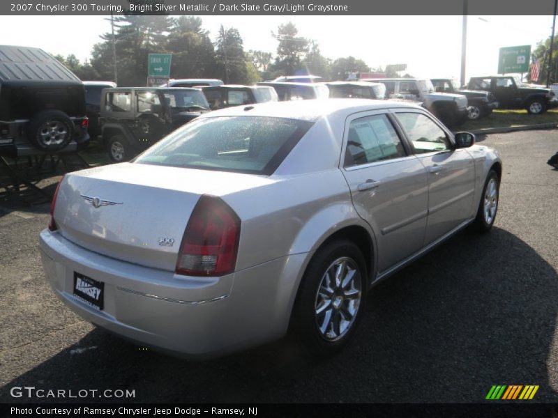 Bright Silver Metallic / Dark Slate Gray/Light Graystone 2007 Chrysler 300 Touring