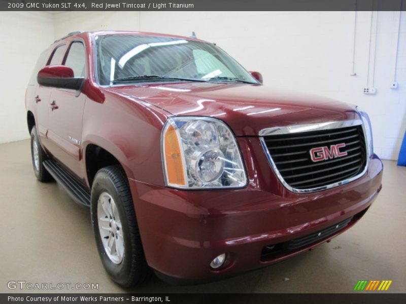 Red Jewel Tintcoat / Light Titanium 2009 GMC Yukon SLT 4x4