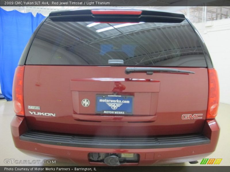 Red Jewel Tintcoat / Light Titanium 2009 GMC Yukon SLT 4x4
