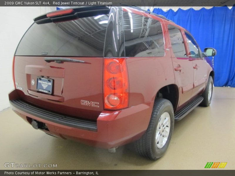 Red Jewel Tintcoat / Light Titanium 2009 GMC Yukon SLT 4x4