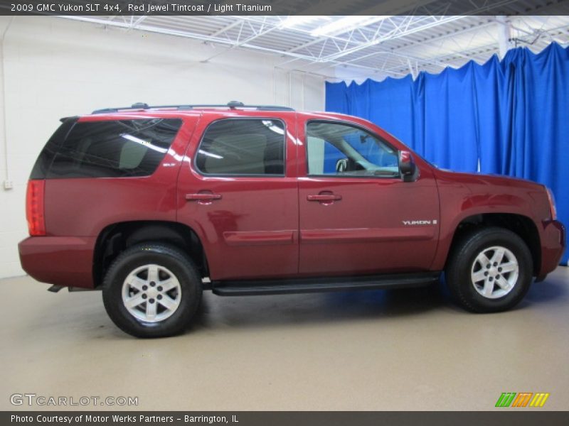 Red Jewel Tintcoat / Light Titanium 2009 GMC Yukon SLT 4x4