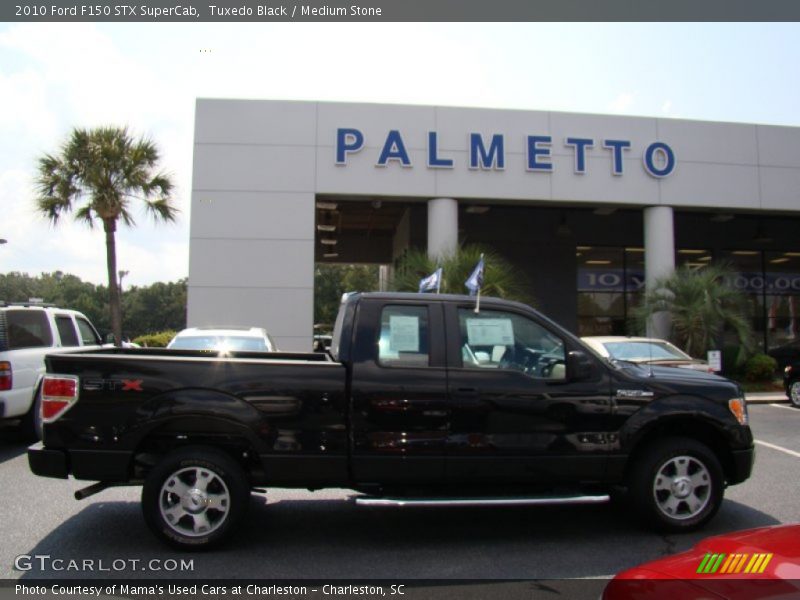 Tuxedo Black / Medium Stone 2010 Ford F150 STX SuperCab