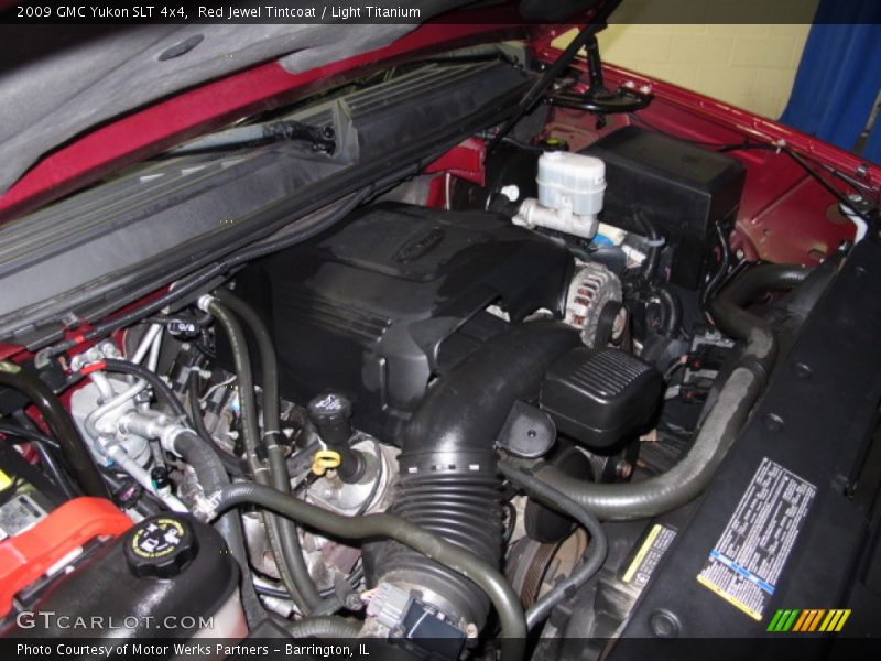 Red Jewel Tintcoat / Light Titanium 2009 GMC Yukon SLT 4x4
