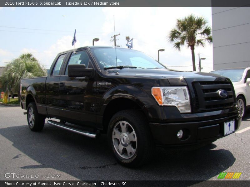 Tuxedo Black / Medium Stone 2010 Ford F150 STX SuperCab
