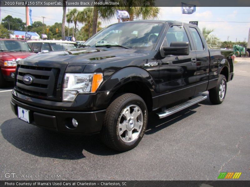 Tuxedo Black / Medium Stone 2010 Ford F150 STX SuperCab