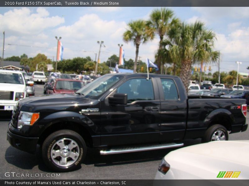 Tuxedo Black / Medium Stone 2010 Ford F150 STX SuperCab