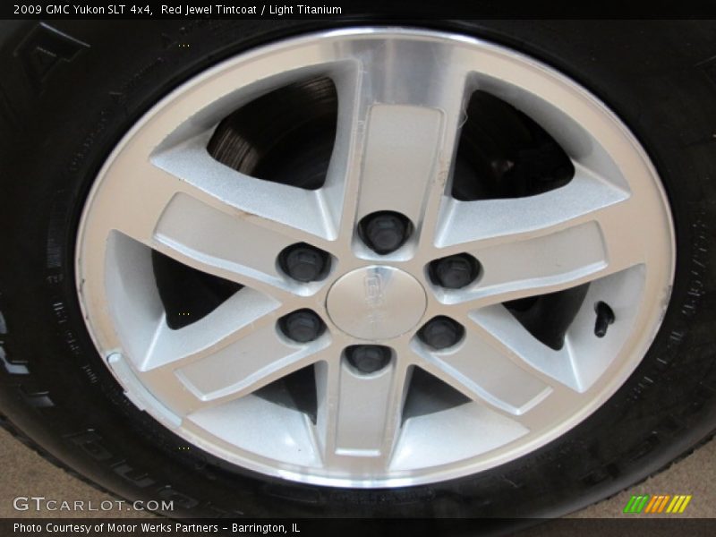 Red Jewel Tintcoat / Light Titanium 2009 GMC Yukon SLT 4x4