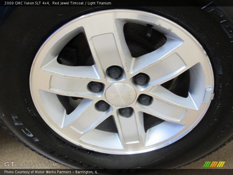 Red Jewel Tintcoat / Light Titanium 2009 GMC Yukon SLT 4x4