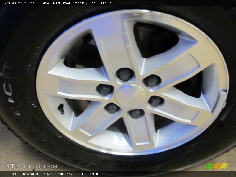 Red Jewel Tintcoat / Light Titanium 2009 GMC Yukon SLT 4x4