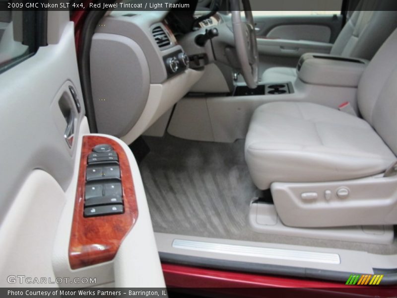 Red Jewel Tintcoat / Light Titanium 2009 GMC Yukon SLT 4x4