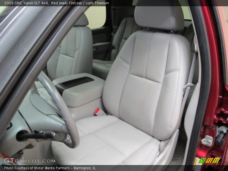Red Jewel Tintcoat / Light Titanium 2009 GMC Yukon SLT 4x4