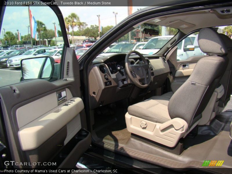 Tuxedo Black / Medium Stone 2010 Ford F150 STX SuperCab