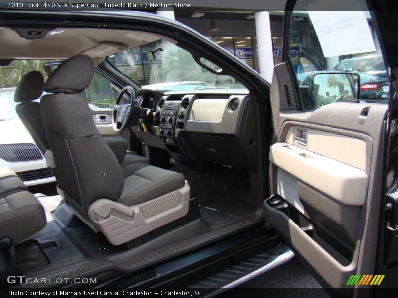 Tuxedo Black / Medium Stone 2010 Ford F150 STX SuperCab